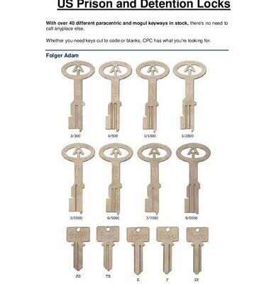 خرید و دانلود نسخه کامل کتاب US Prison Locks And Keys