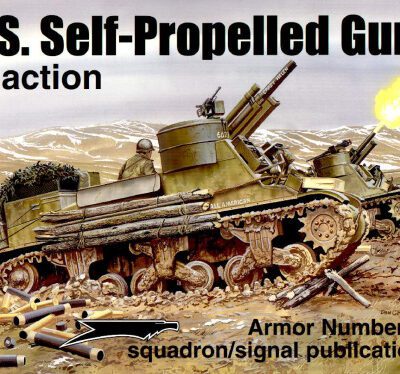 خرید و دانلود نسخه کامل کتاب US Self-Propelled Guns in action – Armor No. 38