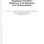 خرید و دانلود نسخه کامل کتاب Using Supercritical Water Oxidation to Treat Hydrolysate from VX Neutralization