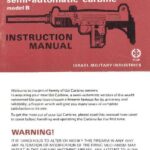 خرید و دانلود نسخه کامل کتاب Uzi 9mm Semi-Automatic Carbine Model B Instruction Manual