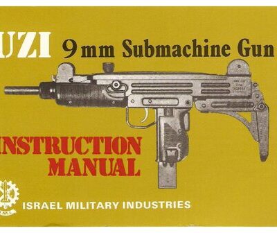 خرید و دانلود نسخه کامل کتاب Uzi 9mm Submachine Gun Instruction Manual