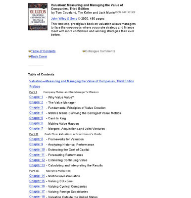 خرید و دانلود نسخه کامل کتاب Valuation: Measuring and Managing the Value of Companies, 3rd Edition