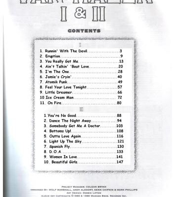 خرید و دانلود نسخه کامل کتاب Van Halen II