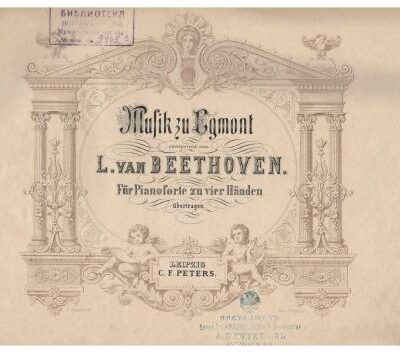 خرید و دانلود نسخه کامل کتاب van. Musik zu Egmont. Für Pianoforte zu vier Händen übertragen