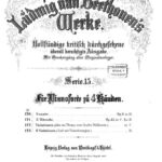خرید و دانلود نسخه کامل کتاب Variationen über ein Thema vom Grafen von Waldstein in C