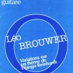 خرید و دانلود نسخه کامل کتاب Variations sur un theme de Django Reinhardt (Guitar Scores)