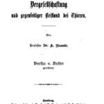 خرید و دانلود نسخه کامل کتاب Vergesellschaftung und gegenseitiger Beistand bei Thieren [Tieren]