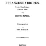 خرید و دانلود نسخه کامل کتاب Versuche über Pflanzenhybriden : Zwei Abhandlungen (1865, 1869)