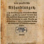 خرید و دانلود نسخه کامل کتاب Vier praktische Abhandlungen, 1) Zur Verbesserung der übelriechenden Schornsteine, 2) Wie das Landvolk dauerhaft, feuerfeste, wohlfeil mit Holzersparung bauen soll, 3) Von Verbesserung der großen Brauöfen zur Holzersparung, und 4) Vorteilhafte Versuche und Erfahrungen bei geschwind wachsenden Hölzern
