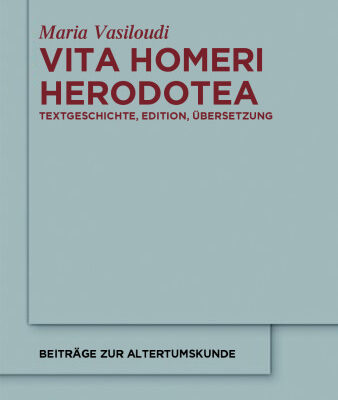 خرید و دانلود نسخه کامل کتاب Vita Homeri Herodotea: Textgeschichte, Edition, Übersetzung