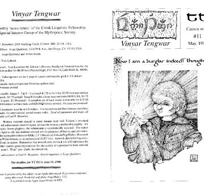 خرید و دانلود نسخه کامل کتاب Vol. 11: Vinyar Tengwar