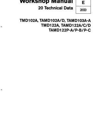 خرید و دانلود نسخه کامل کتاب Volvo Penta TAMD102/103/122 Workshop Manual – Technical Data