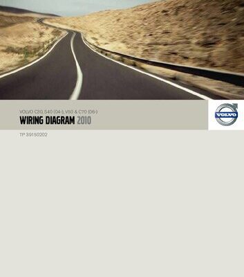 خرید و دانلود نسخه کامل کتاب Volvo Wiring Diagram: S40 (04-), V50, C30, C70 (06-) – 2010 – TP 39167202