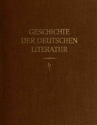 خرید و دانلود نسخه کامل کتاب Von Klopstock bis zu Goethes Tod. 1750-1832. Erster Teil. Ende der Aufklärung und Vorbereitung der Klassik