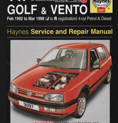 خرید و دانلود نسخه کامل کتاب VW Golf III & Vento Service and Repair Manual