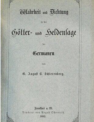 خرید و دانلود نسخه کامل کتاب Wahrheit und Dichtung in der Götter- und Heldensage der Germanen