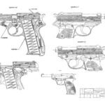 خرید و دانلود نسخه کامل کتاب Walther P38 Complete Technical Data Plans