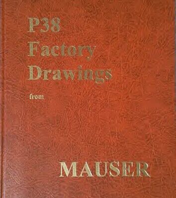 خرید و دانلود نسخه کامل کتاب Walther P38 Factory Drawings from Mauser