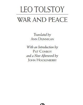 خرید و دانلود نسخه کامل کتاب War and Peace