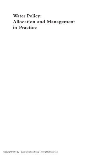خرید و دانلود نسخه کامل کتاب Water Policy Allocation and Management in Practice_68ef6b018d7b5.jpeg خرید و دانلود نسخه کامل کتاب Water Policy Allocation and Management in Practice