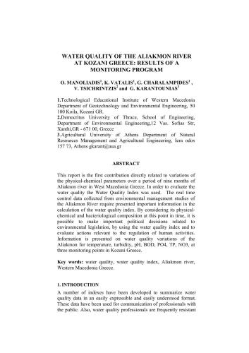 خرید و دانلود نسخه کامل کتاب Water quality of the Aliakmon river at Cozani Greece: results of a monitoring program_68eabd4bec856.jpeg خرید و دانلود نسخه کامل کتاب Water quality of the Aliakmon river at Cozani Greece: results of a monitoring program