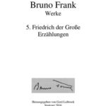 خرید و دانلود نسخه کامل کتاب Werke Bd. 5: Erzählungen um Friedrich den Großen