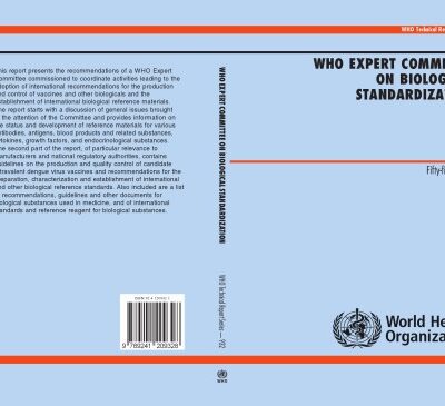 خرید و دانلود نسخه کامل کتاب Who Expert Committee on Biological Standardization 55th Report