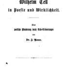 خرید و دانلود نسخه کامل کتاب Wilhelm Tell in Poesie und Wirklichkeit. Eine poetische Wanderung durch Tells-Erinnerungen