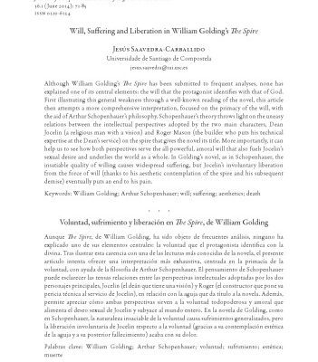خرید و دانلود نسخه کامل کتاب Will, Suffering and Liberation in William Golding’s The Spire