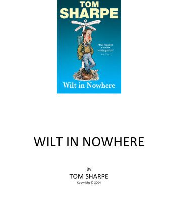 خرید و دانلود نسخه کامل کتاب Wilt in Nowhere