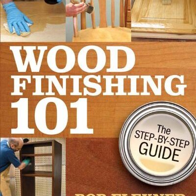 خرید و دانلود نسخه کامل کتاب Wood Finishing 101: The Step-by-Step Guide