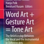 خرید و دانلود نسخه کامل کتاب Word Art + Gesture Art = Tone Art: The Relationship Between the Vocal and the Instrumental in Different Arts