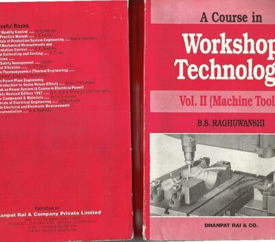 خرید و دانلود نسخه کامل کتاب Workshop Technology-II