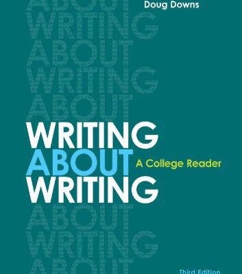 خرید و دانلود نسخه کامل کتاب Writing about Writing A College Reader