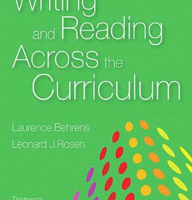 خرید و دانلود نسخه کامل کتاب Writing and Reading Across the Curriculum, MLA Update Edition