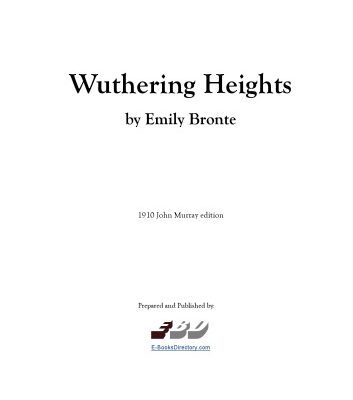 خرید و دانلود نسخه کامل کتاب Wuthering Heights