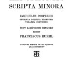 خرید و دانلود نسخه کامل کتاب Xenophontis Scripta minora, Fasc. II Opuscula politica, equestria, venatica