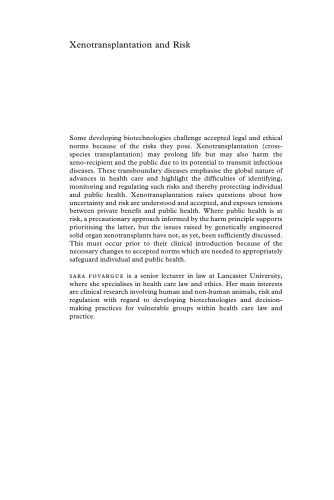 خرید و دانلود نسخه کامل کتاب Xenotransplantation and risk : regulating a developing biotechnology_68e37dad1eefa.jpeg خرید و دانلود نسخه کامل کتاب Xenotransplantation and risk : regulating a developing biotechnology