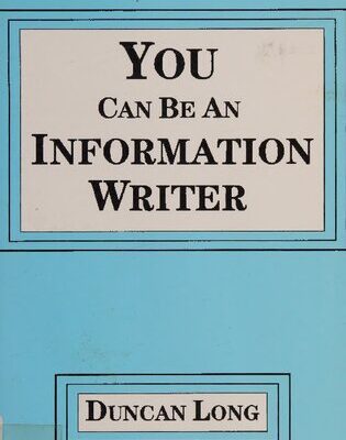 خرید و دانلود نسخه کامل کتاب You Can Be an Information Writer