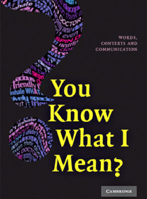 خرید و دانلود نسخه کامل کتاب You Know what I Mean?: Words, Contexts and Communication