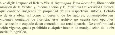 خرید و دانلود نسخه کامل کتاب Yuyanapaq = Para recordar. Relato visual del conflicto armado interno en el Perú 1980-2000