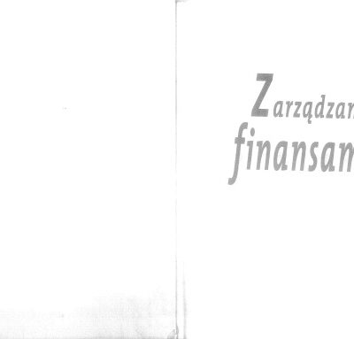 خرید و دانلود نسخه کامل کتاب Zarządzanie Finansami