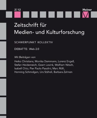 خرید و دانلود نسخه کامل کتاب Zeitschrift für Medien- und Kulturforschung. Kollektiv
