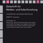 خرید و دانلود نسخه کامل کتاب Zeitschrift für Medien- und Kulturforschung. Medienanthropologie