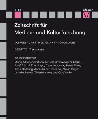 خرید و دانلود نسخه کامل کتاب Zeitschrift für Medien- und Kulturforschung. Medienanthropologie