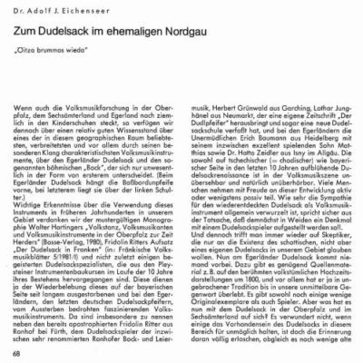 خرید و دانلود نسخه کامل کتاب Zum Dudelsack im ehemaligen Nordgau