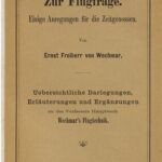 خرید و دانلود نسخه کامل کتاب Zur Flugfrage. Einige Anregungen für die Zeitgenossen