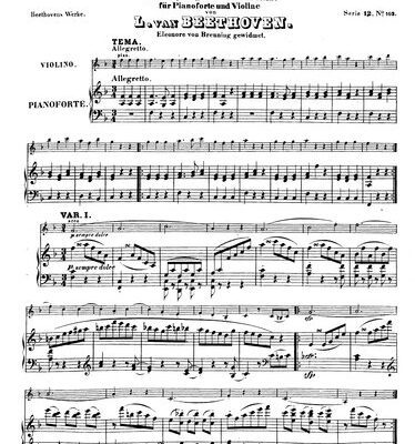 خرید و دانلود نسخه کامل کتاب Zwölf Variationen über die Arie “Se vuol ballare, Signor contino” aus der Oper Figaros Hochzeit von W. A. Mozart