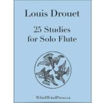خرید و دانلود PDF کتاب اتود فلوت | 25 تمرین برای فلوت - لوئیس دروئت