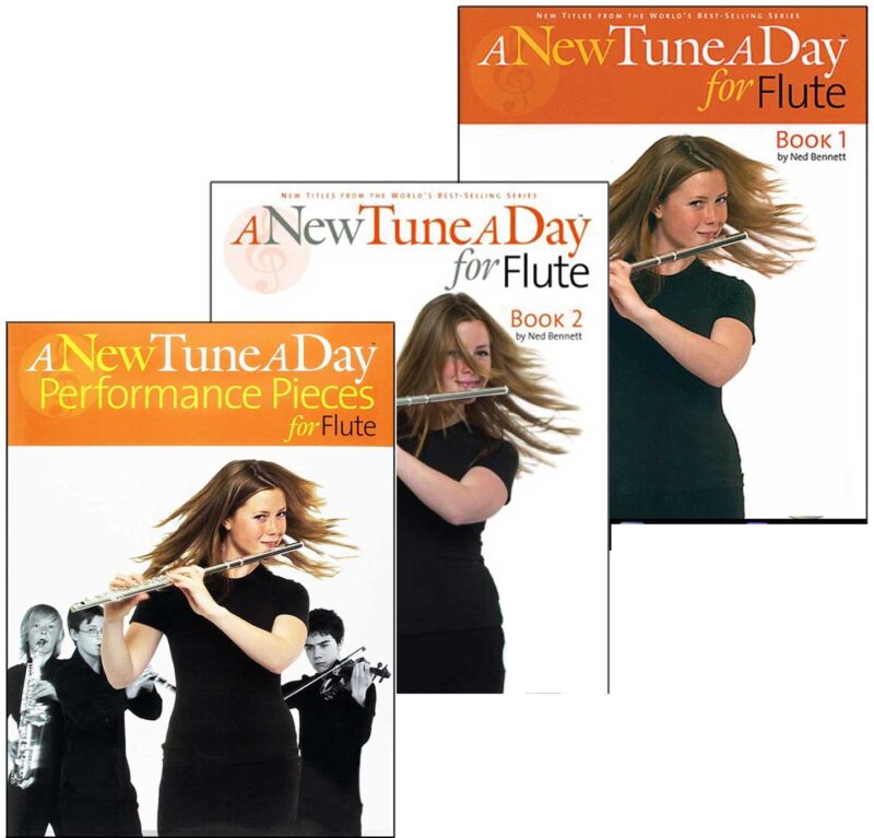 fa635a خرید و دانلود PDF مجموعه کتاب آموزش فلوت کلیددار | A New Tune a Day در سه جلد - تصویر 1
